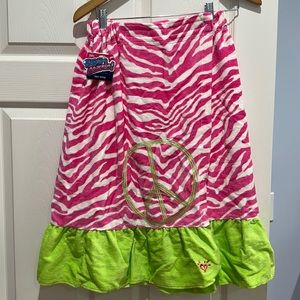 Girls Spa Wrap with head towel